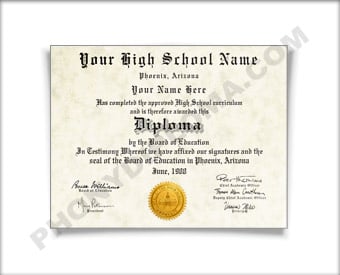 Fake High School Diploma, Mountain States Design