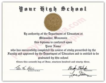 Buy Fake High School Diplomas, Degrees and Transcripts at $79 ...