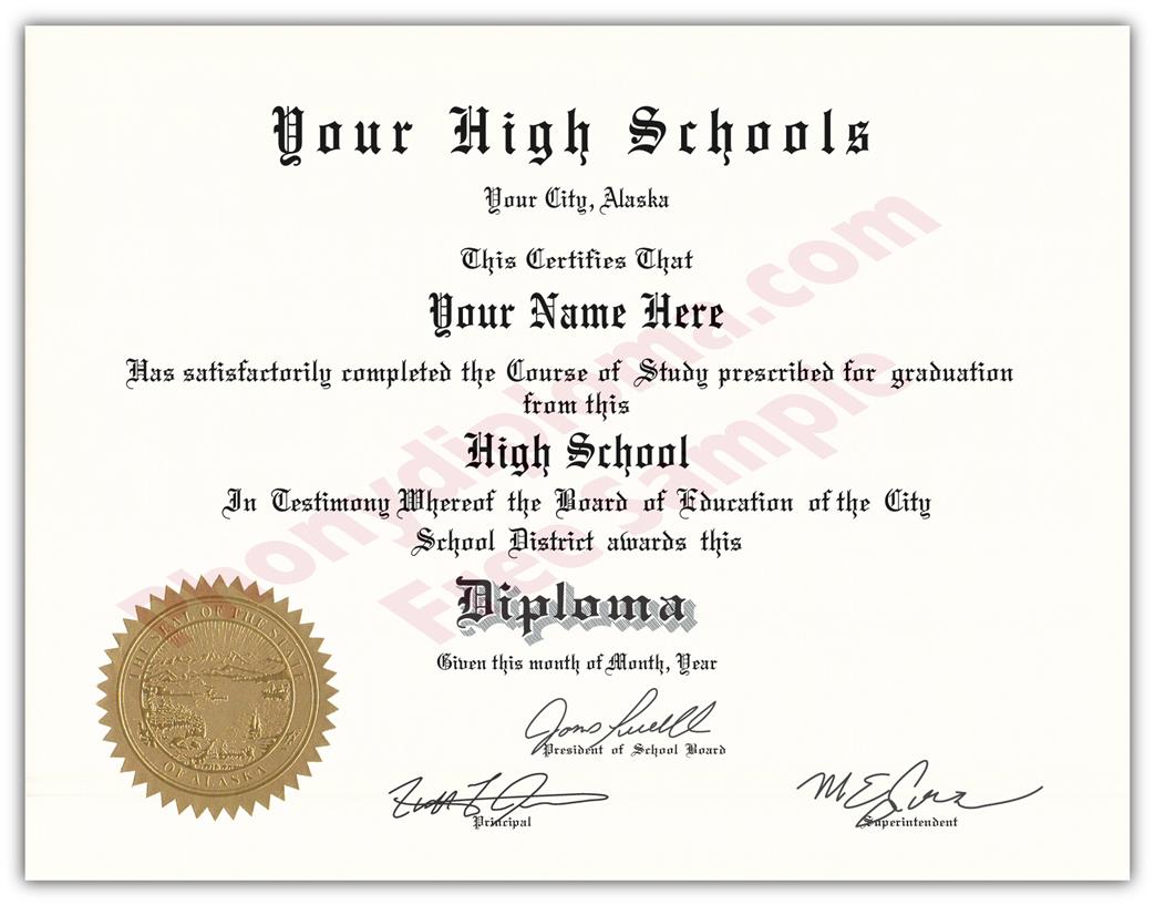 High School Fake Diplomas, Fake High School Degrees And Transcripts ...