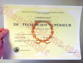 Fake Diploma Samples from France - PhonyDiploma.com